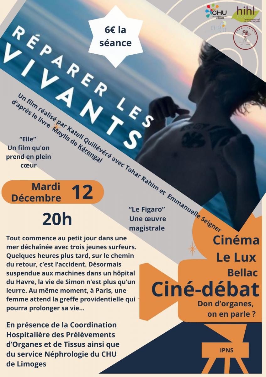 ciné débat - dons d'organes