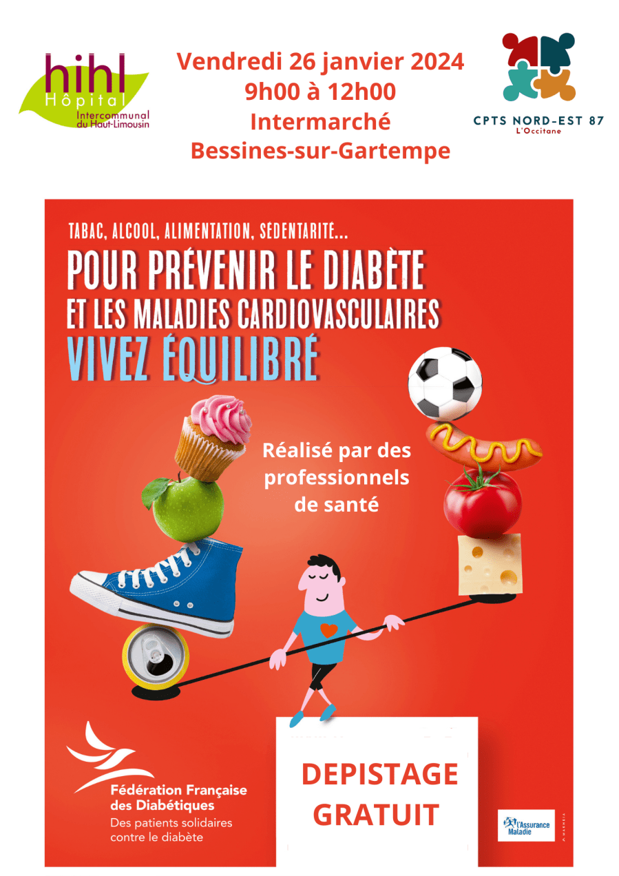 journée prévention du diabète avec l'HIHL
