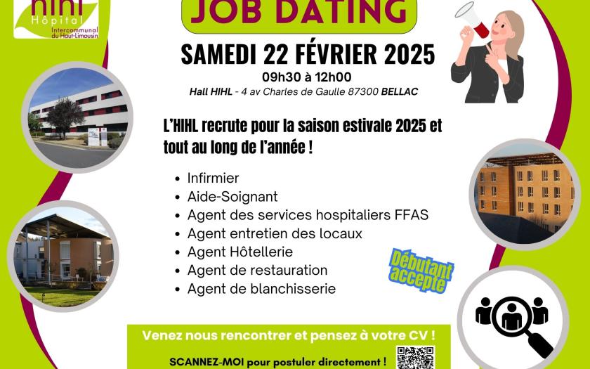 JOB DATING - 22 Février - Bellac
